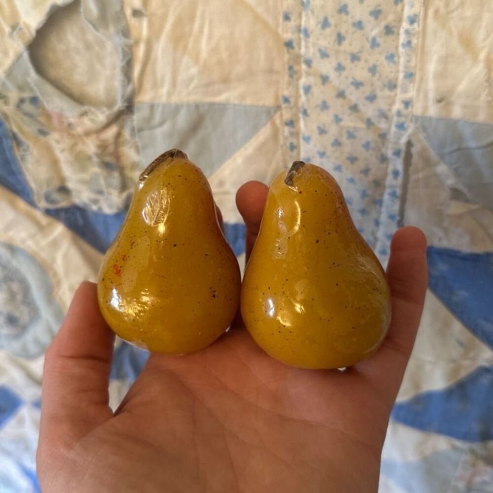 Vintage Pear Shaped Candles